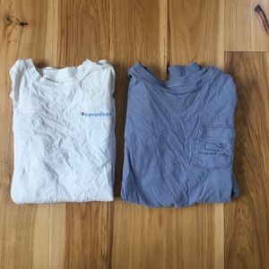 2 Kids Vinyard Vines Longsleeves